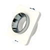 Oczko V-TAC gips beton GU10 kwadrat wpuszczane białe/chrom VT-862-CHW 5 lat gwarancji